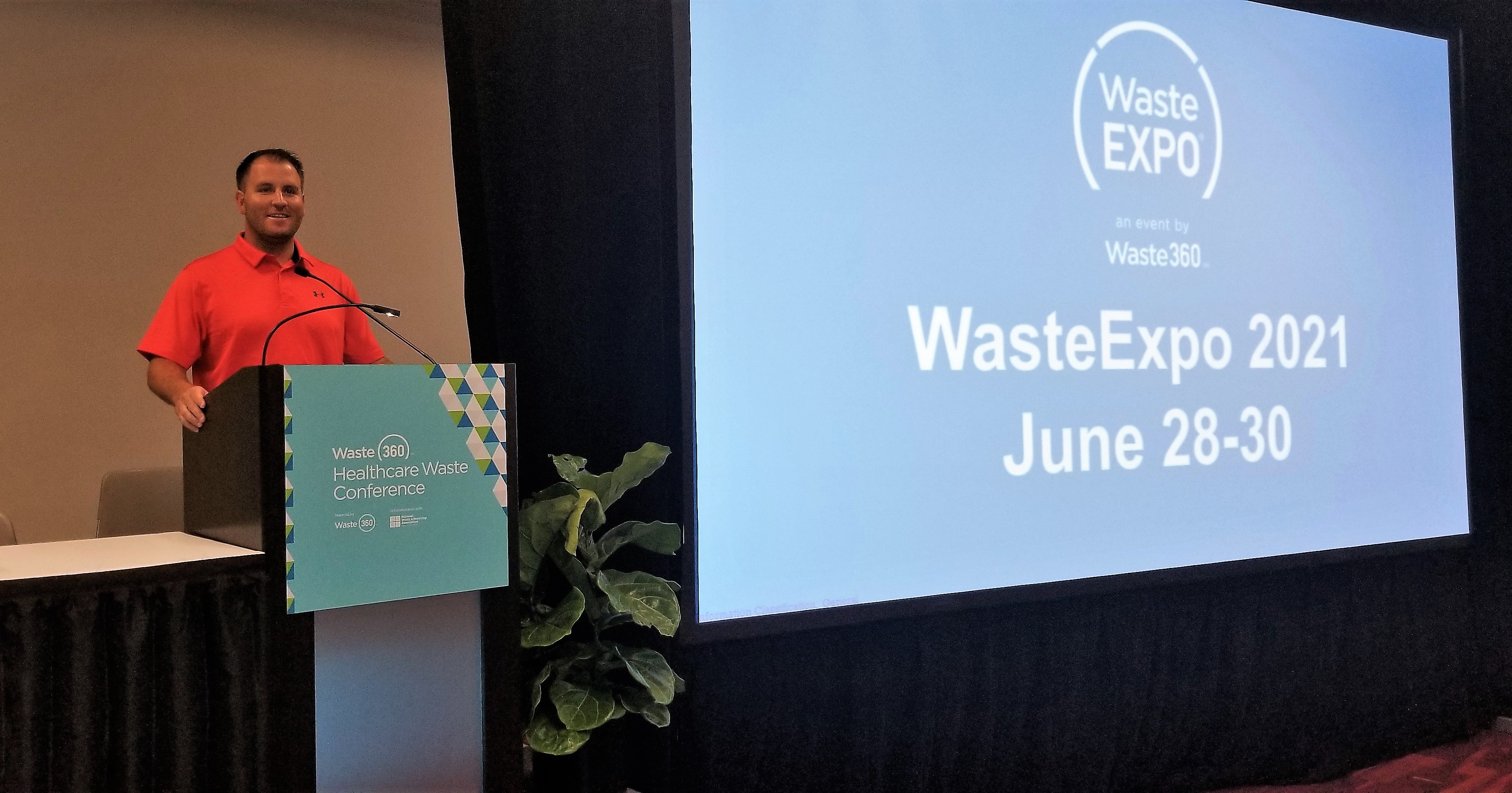 BWS WasteExpo Healthcare Waste Institute Conference Speaker Trey Krell